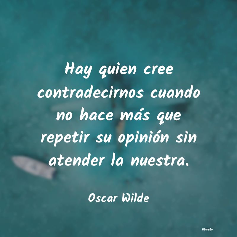 frases de Oscar Wilde
