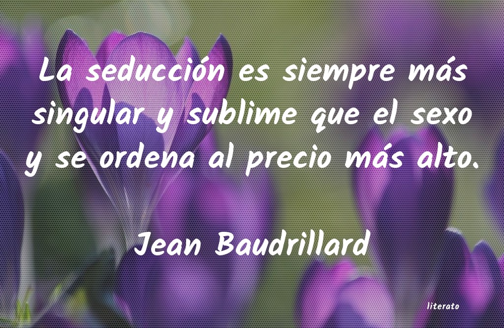 Frases de Jean Baudrillard