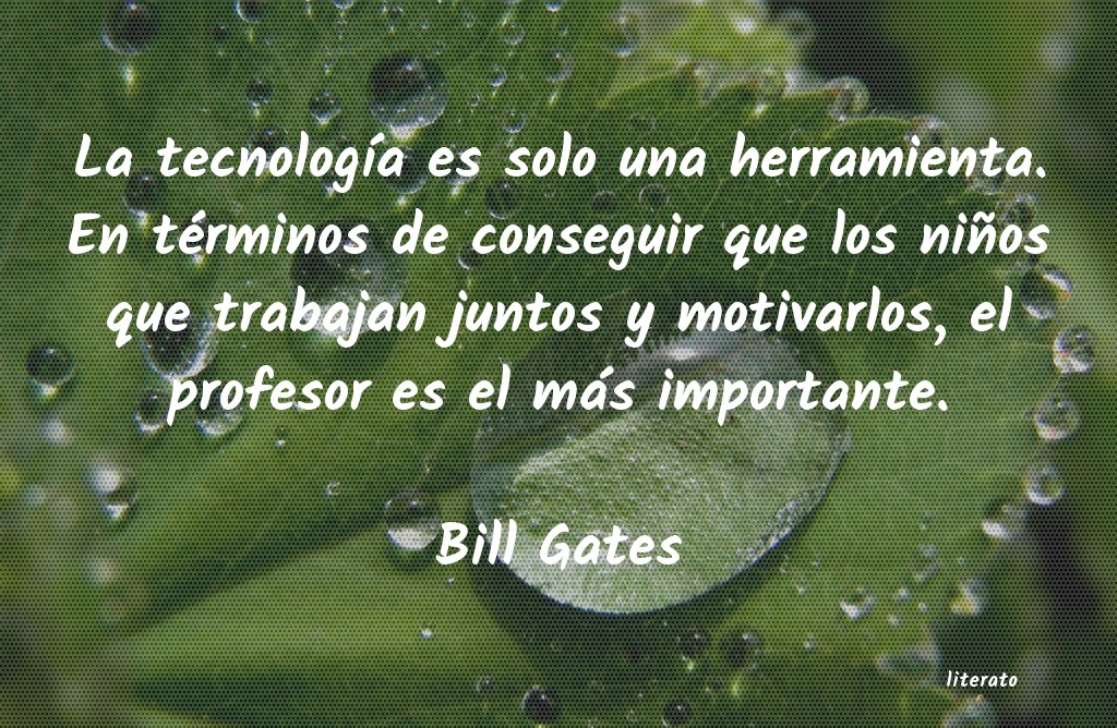 frases de Bill Gates