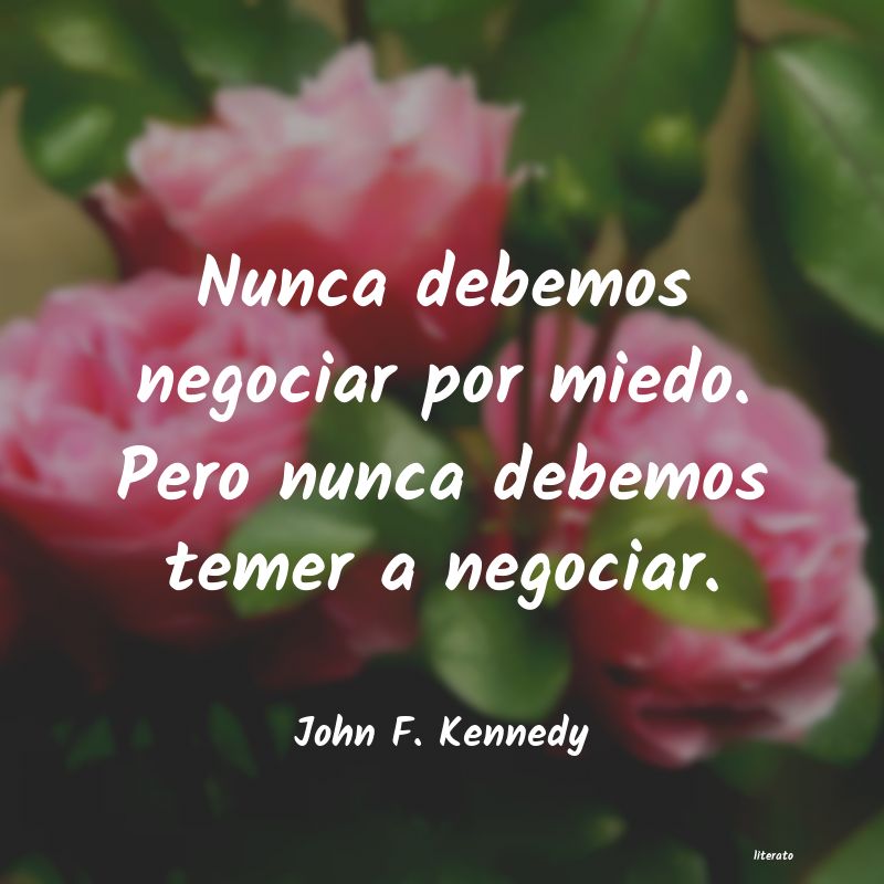 frases de John F. Kennedy