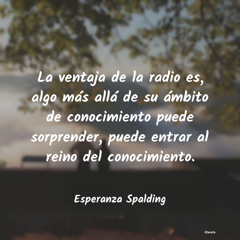 Frases de Esperanza Spalding