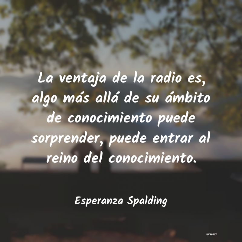 frases de Esperanza Spalding