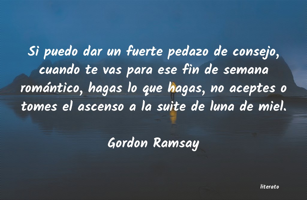 Frases de Gordon Ramsay