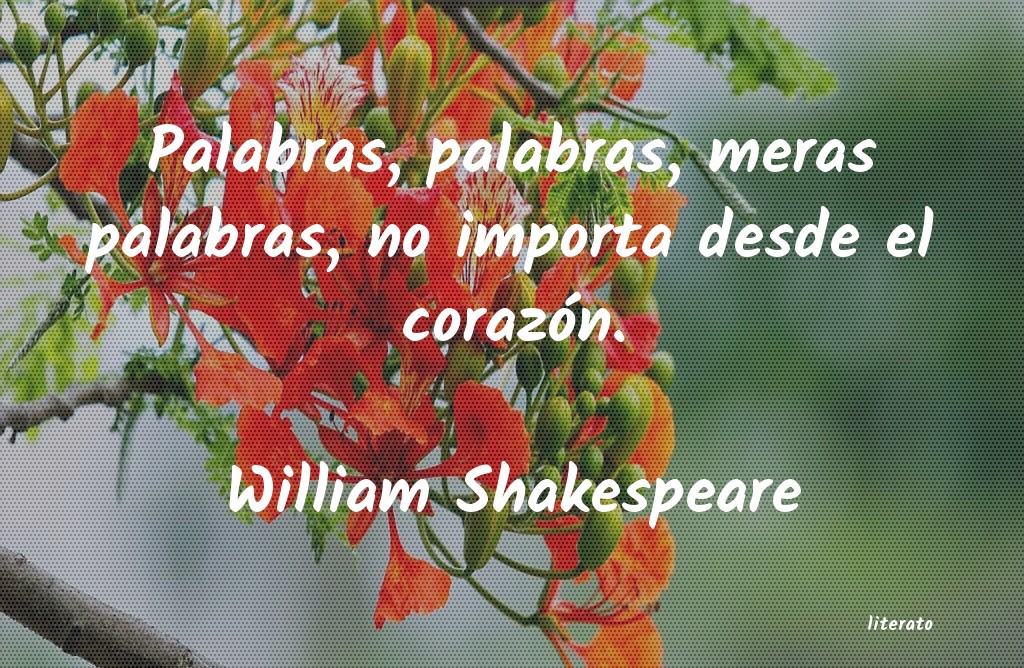 frases de William Shakespeare