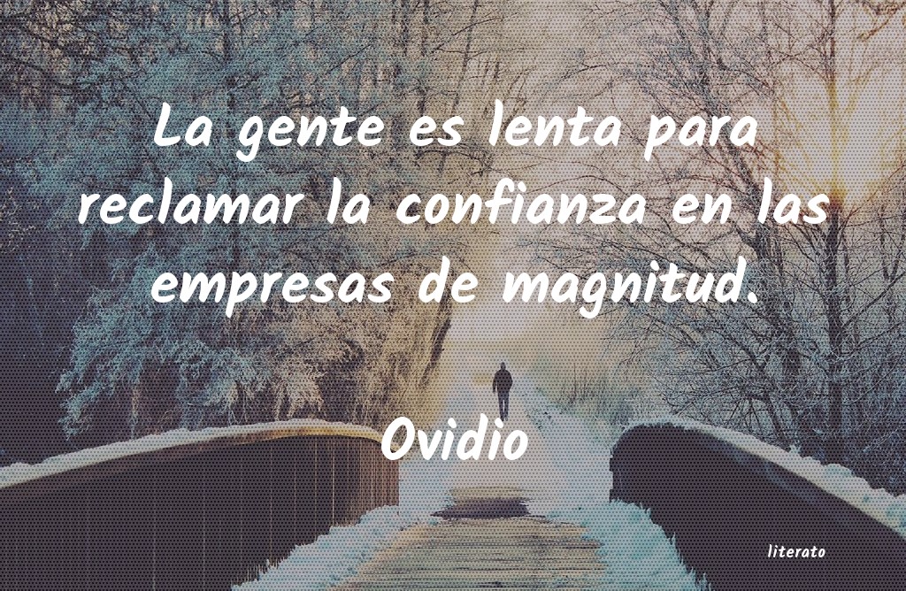 Frases de Ovidio