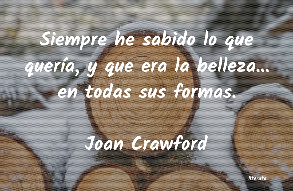 Frases de Joan Crawford