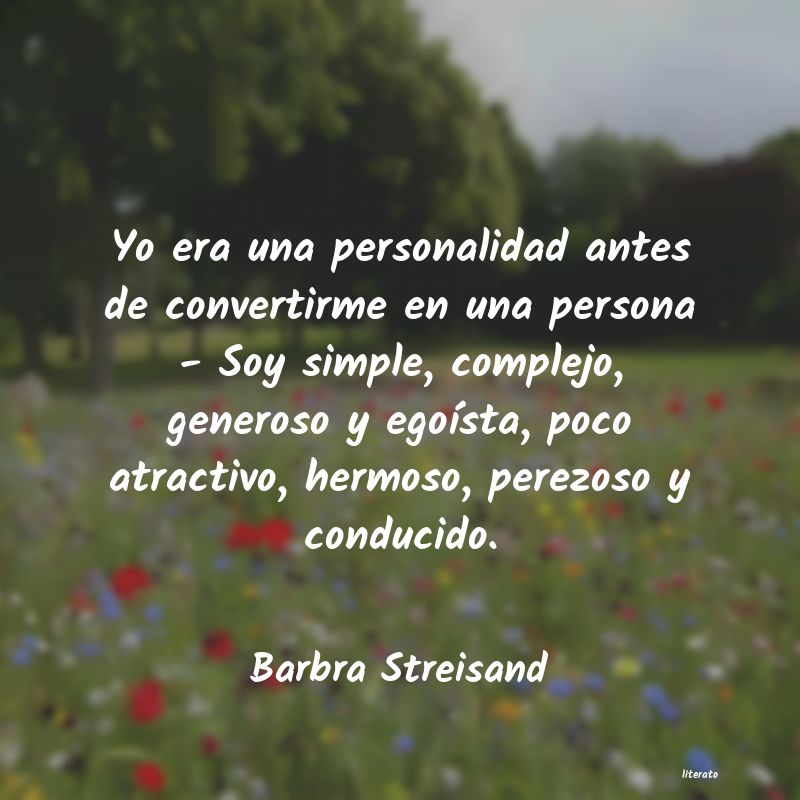 Frases de Barbra Streisand