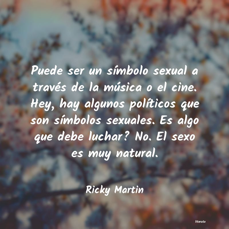 frases de Ricky Martin
