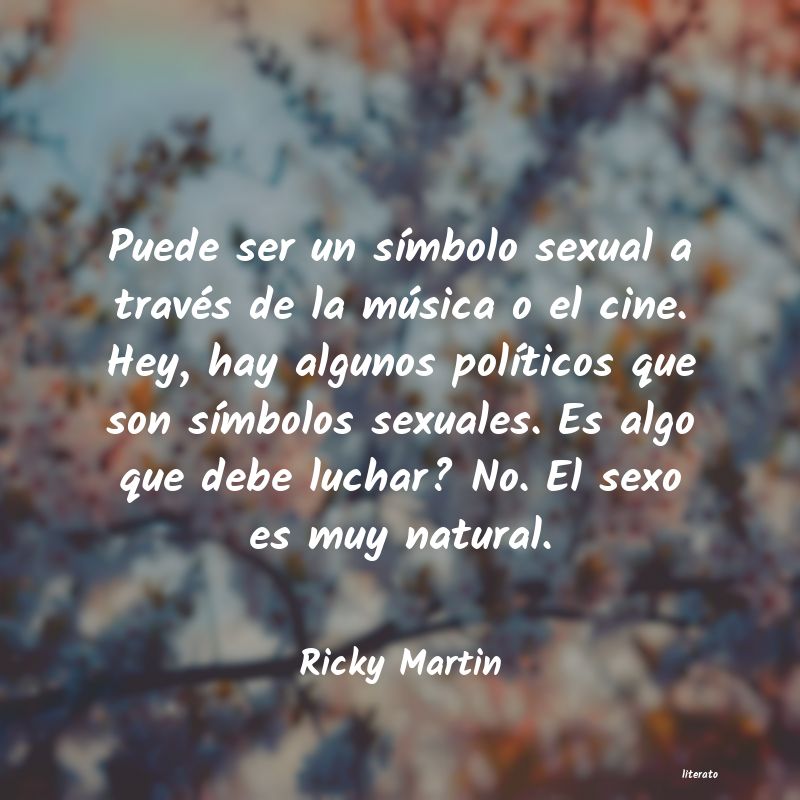 Frases de Ricky Martin