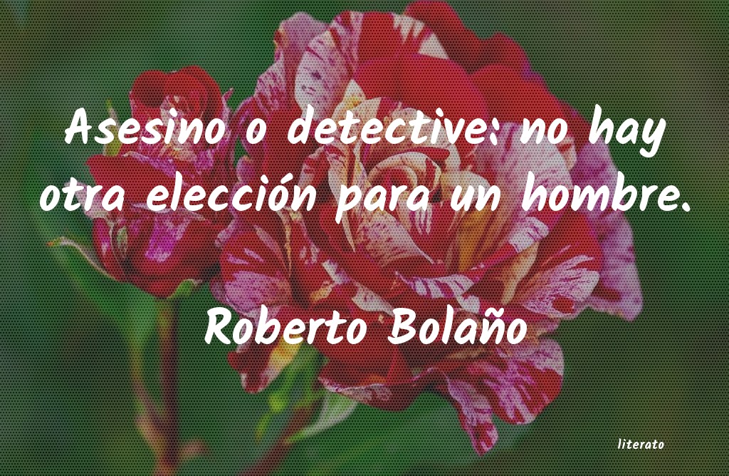 Frases de Roberto Bolaño