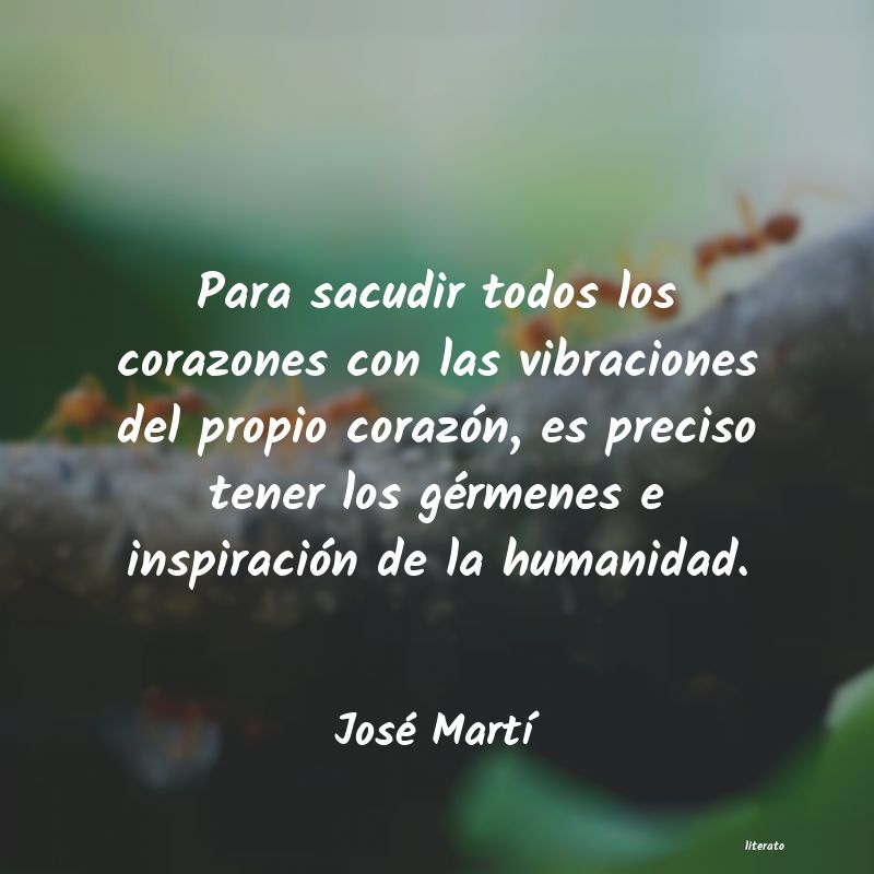 Frases de José Martí