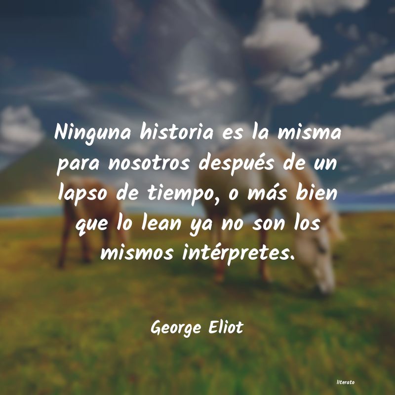 Frases de George Eliot