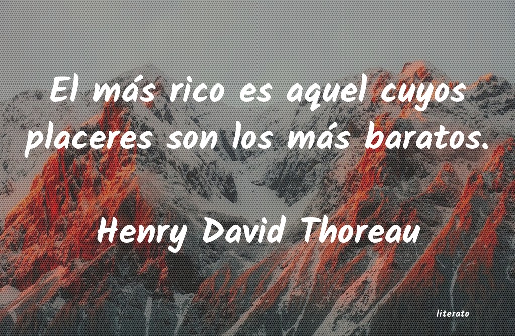 frases de Henry David Thoreau