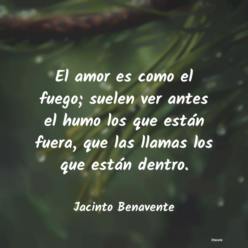 frases de Jacinto Benavente