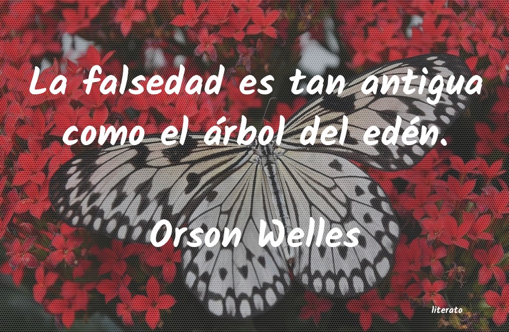 frases de Orson Welles