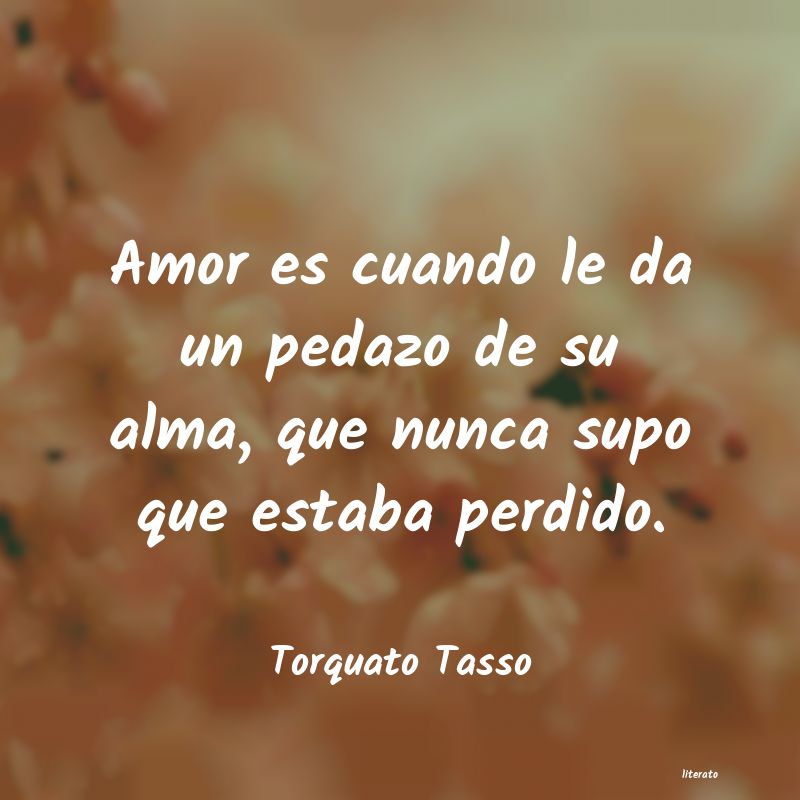 frases de Torquato Tasso