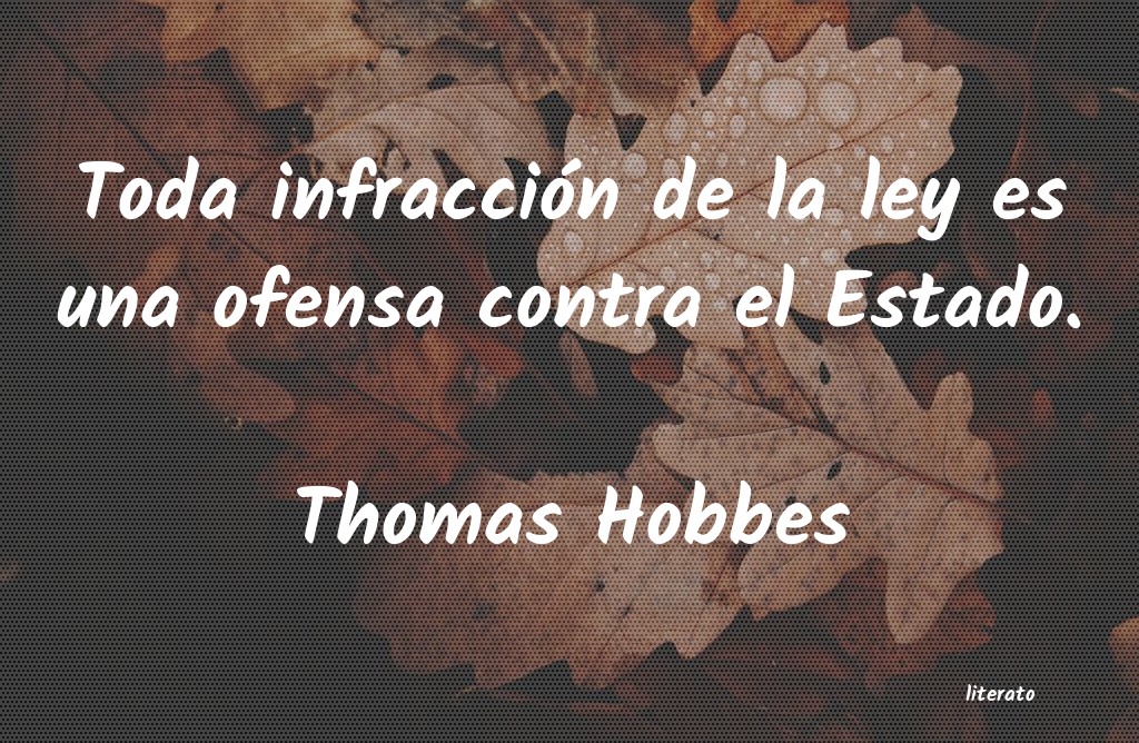 frases de Thomas Hobbes