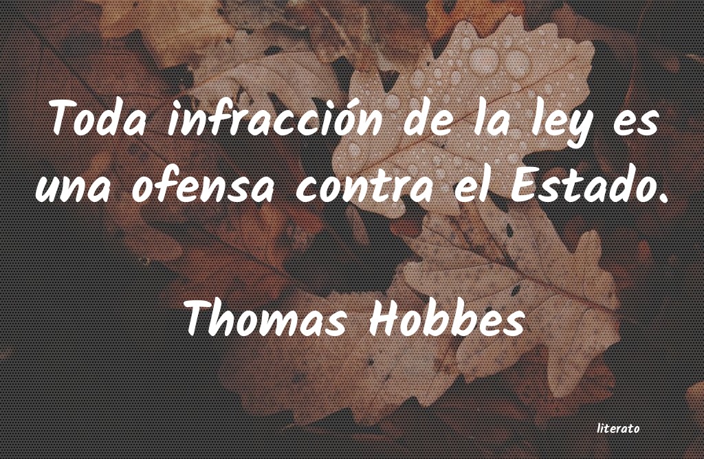 Frases de Thomas Hobbes