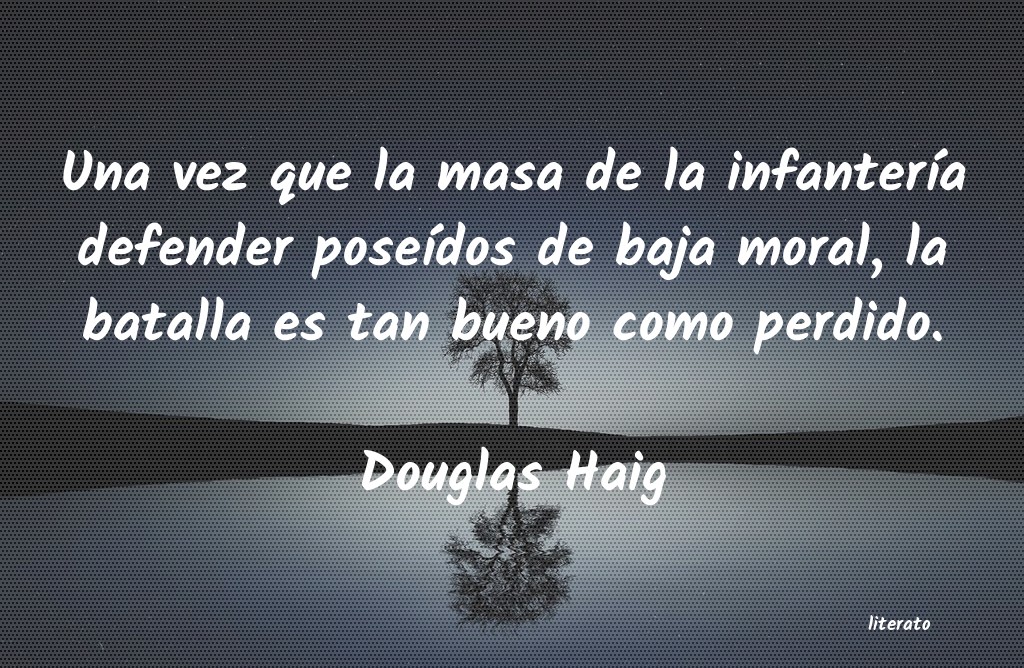 Frases de Douglas Haig