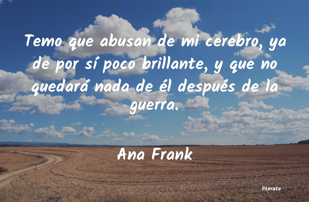 frases de Ana Frank
