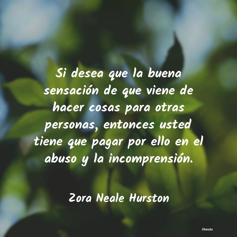 Frases de Zora Neale Hurston