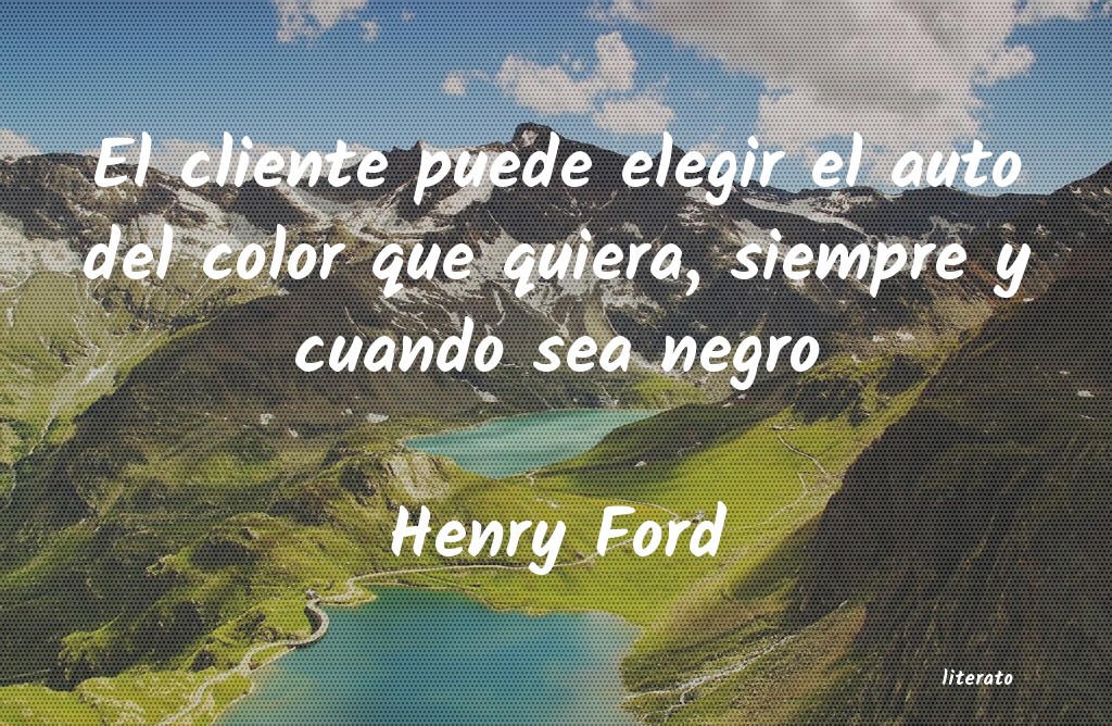 Frases de Henry Ford