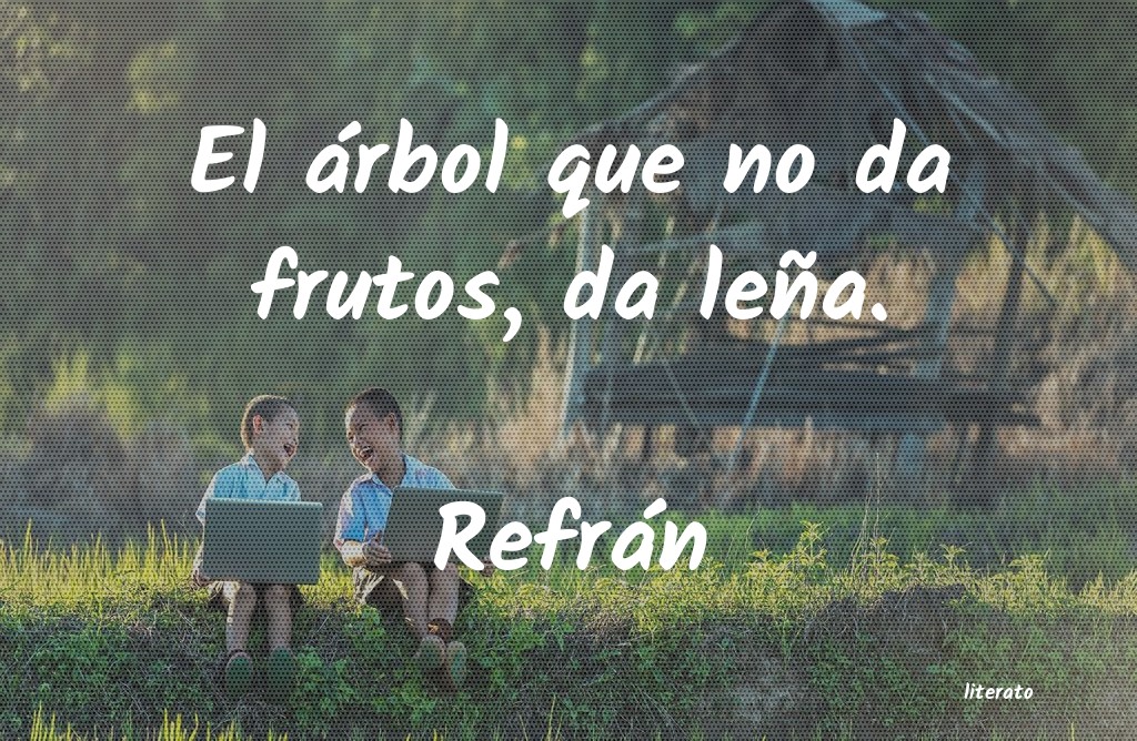 Frases del día del árbol - Literato