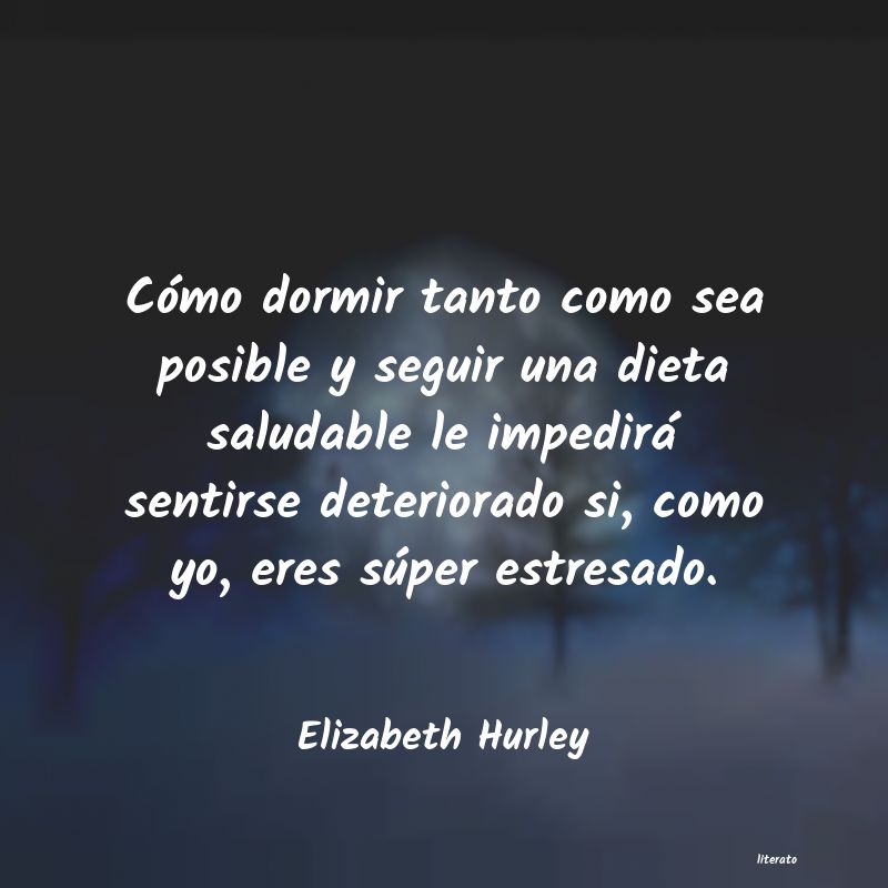 Frases de Elizabeth Hurley