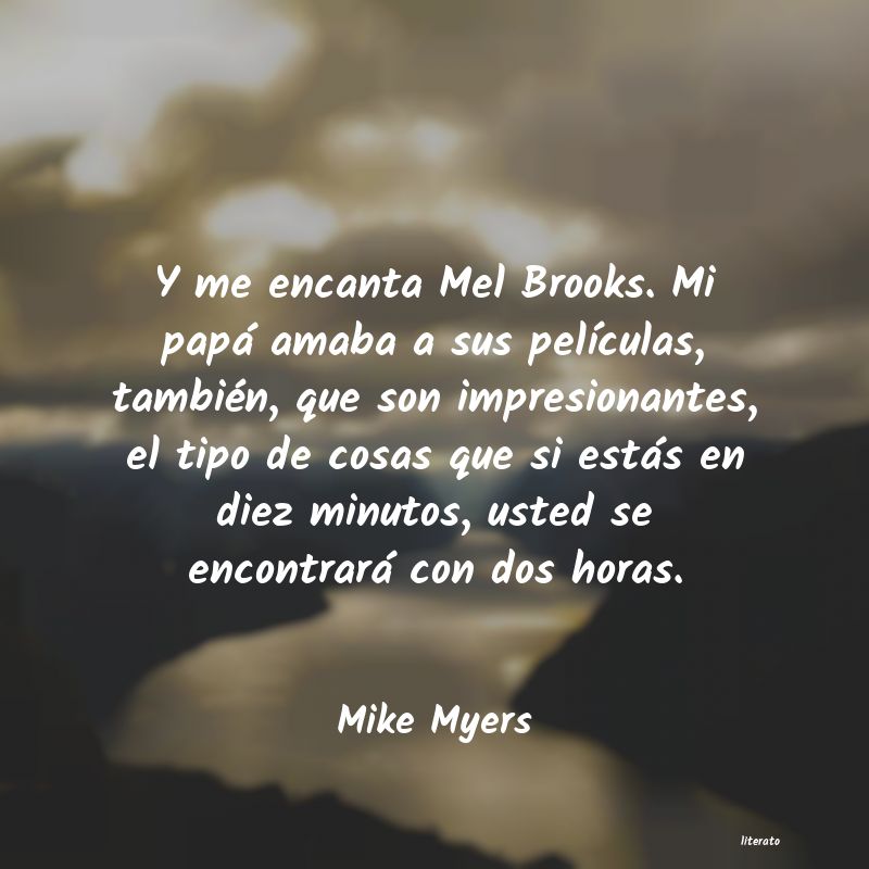 Frases de Mike Myers