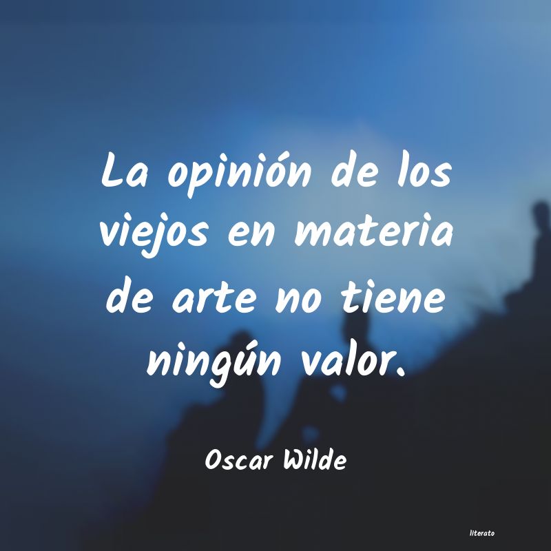 Frases de Oscar Wilde