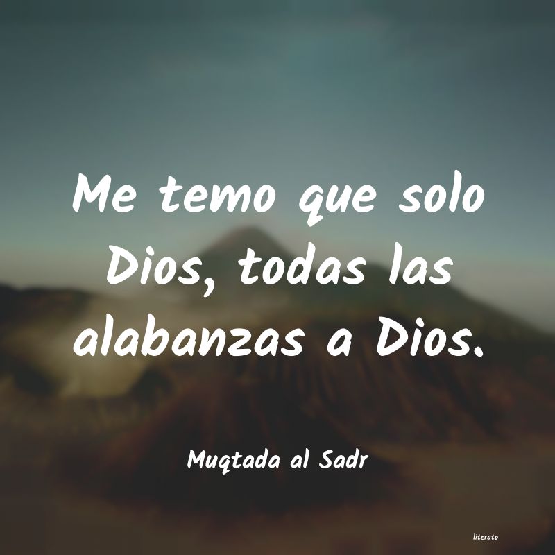 Frases de Muqtada al Sadr