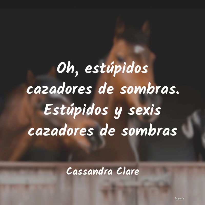 Frases de Cassandra Clare