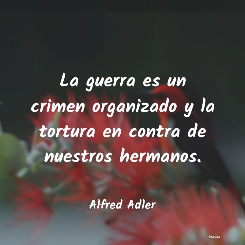 Frases de Alfred Adler