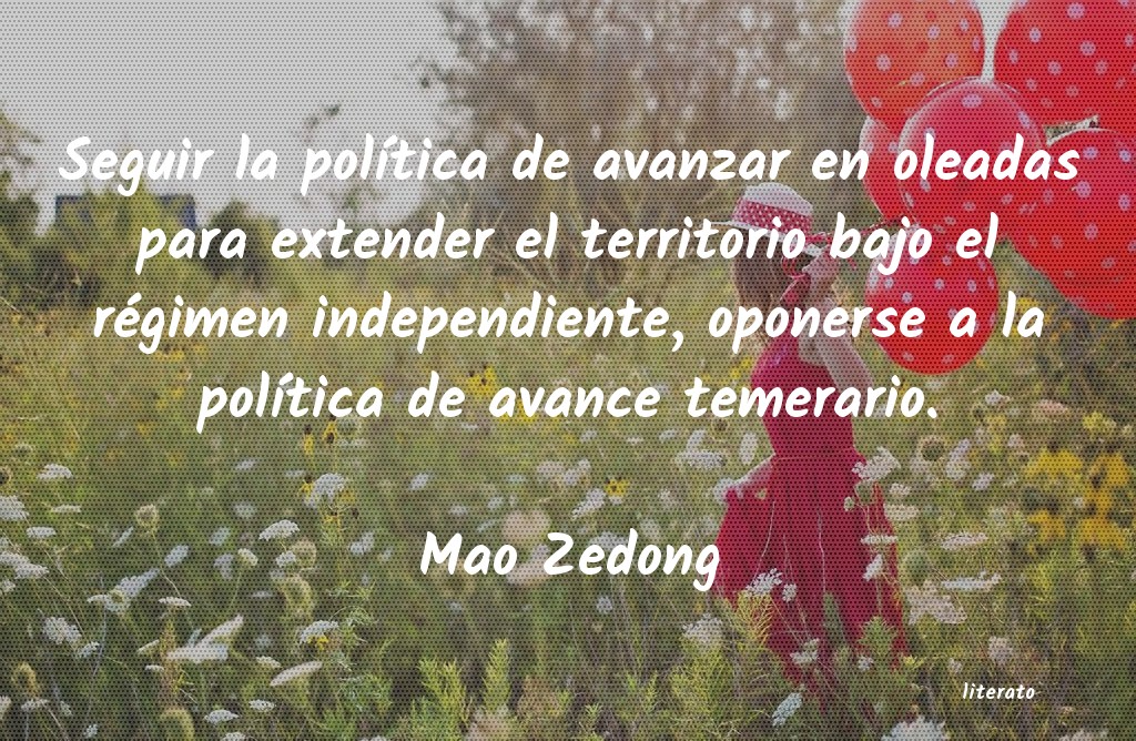 frases de Mao Zedong