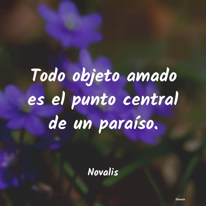 frases de Novalis
