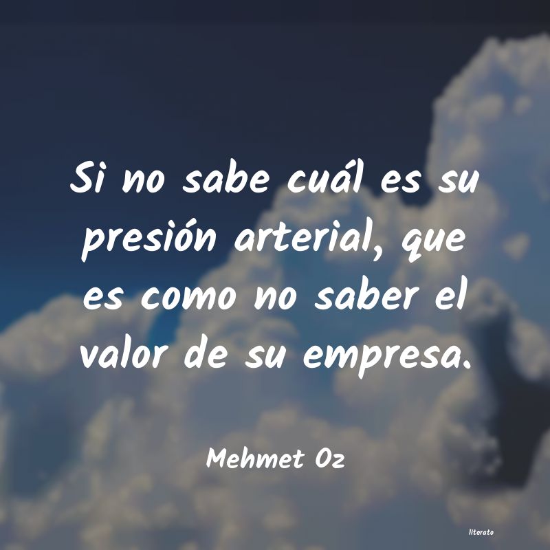 Frases de Mehmet Oz