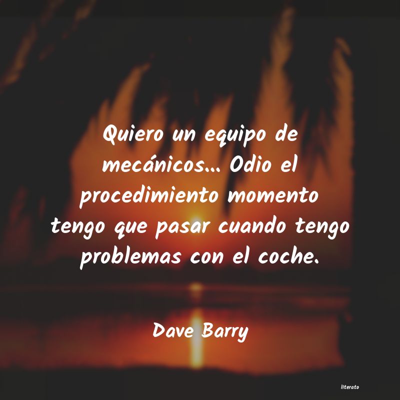 Frases de Dave Barry