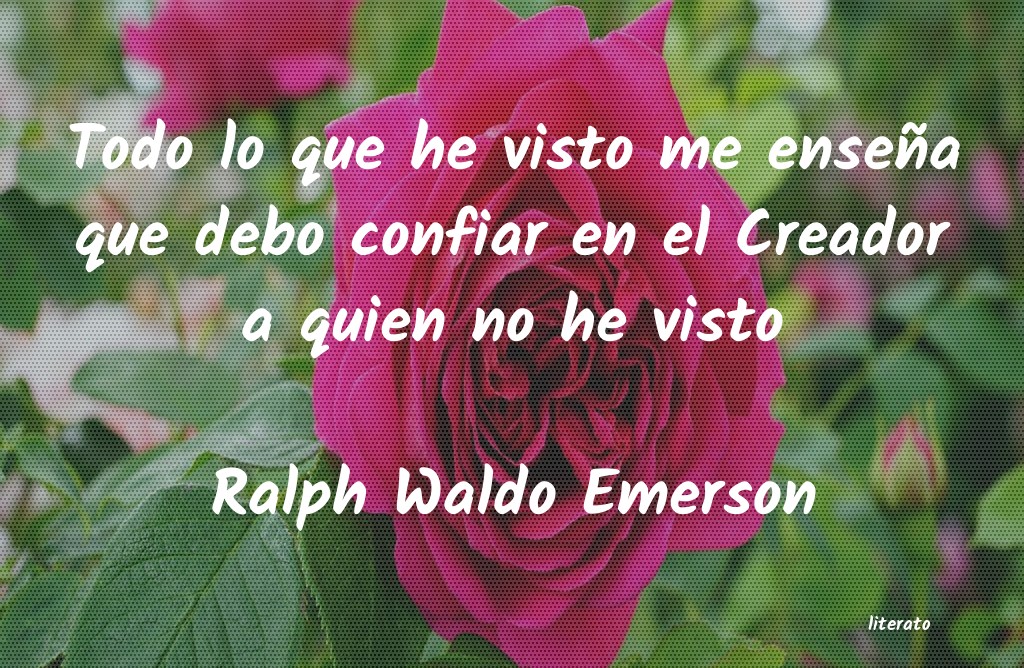 Frases de Ralph Waldo Emerson