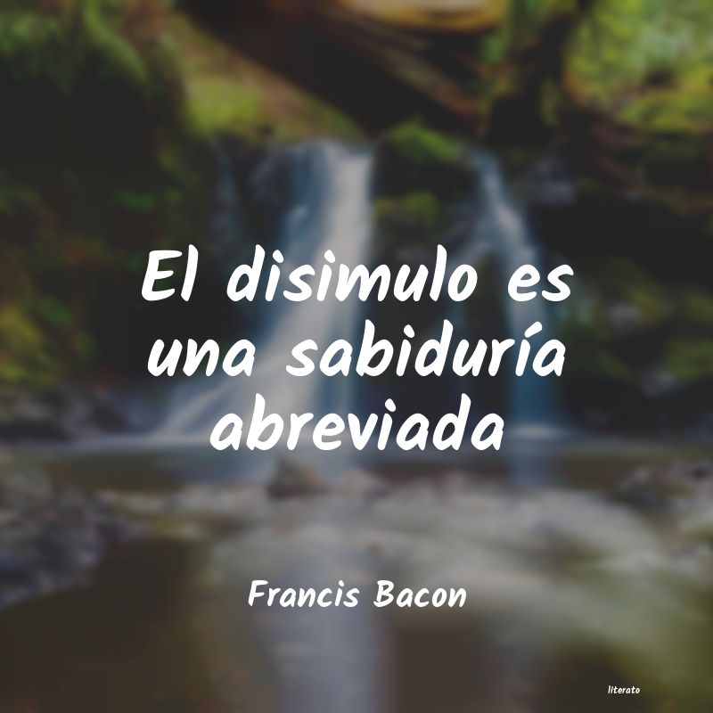 frases de Francis Bacon