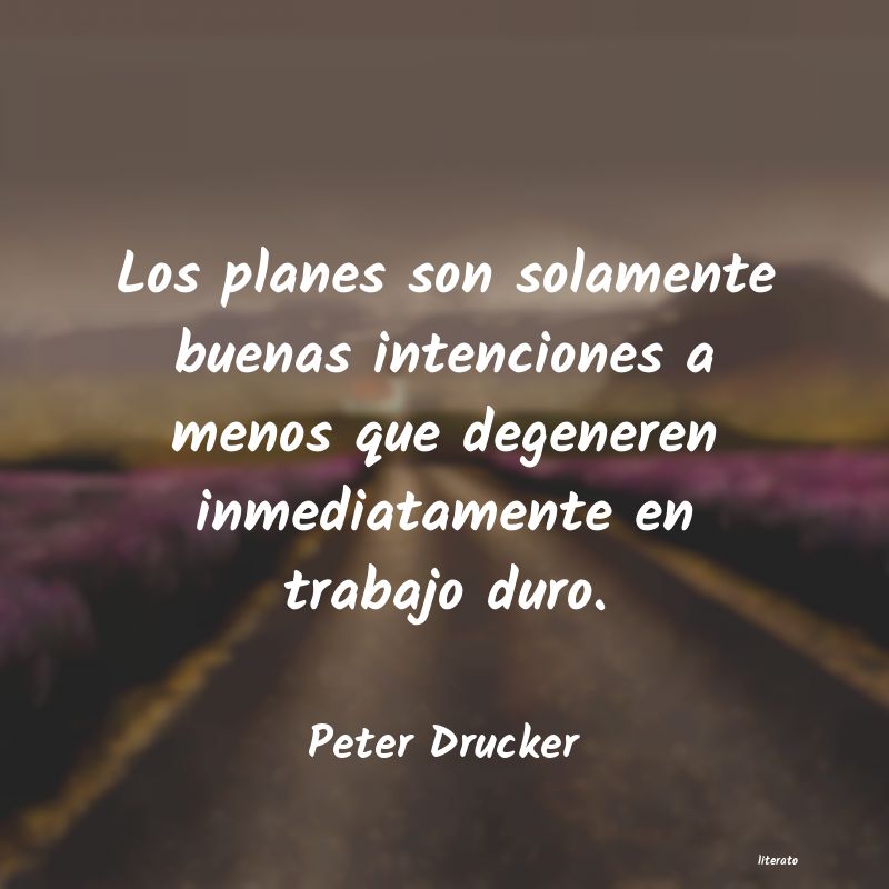 Frases de Peter Drucker