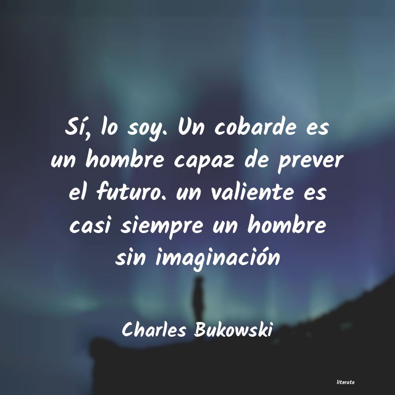 frases de Charles Bukowski