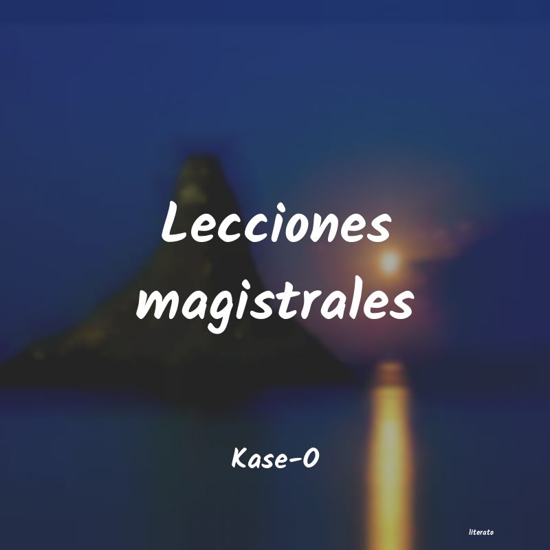 frases de Kase-O
