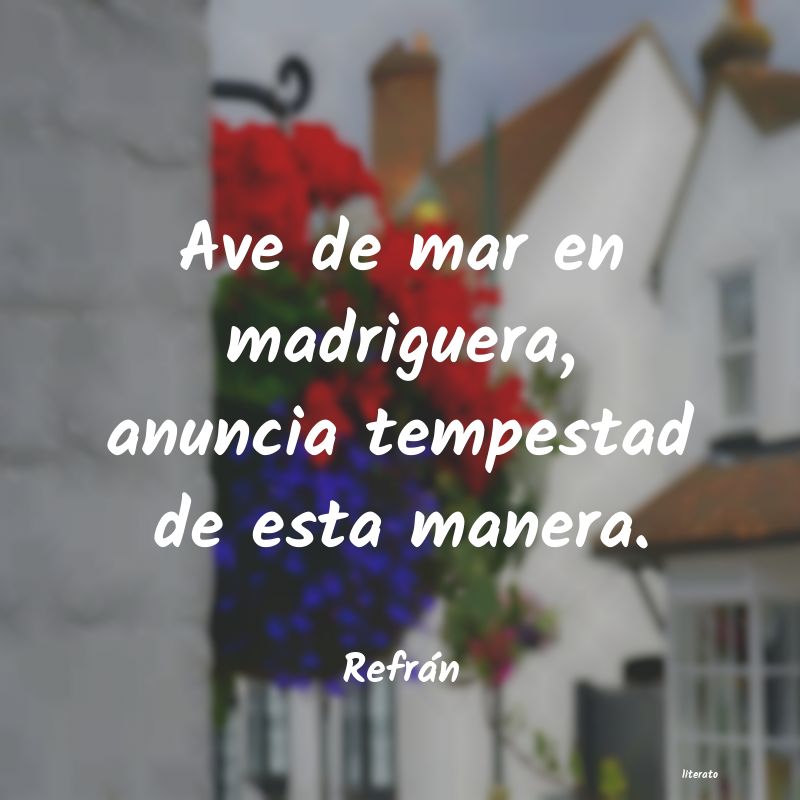 Frases de Refrán