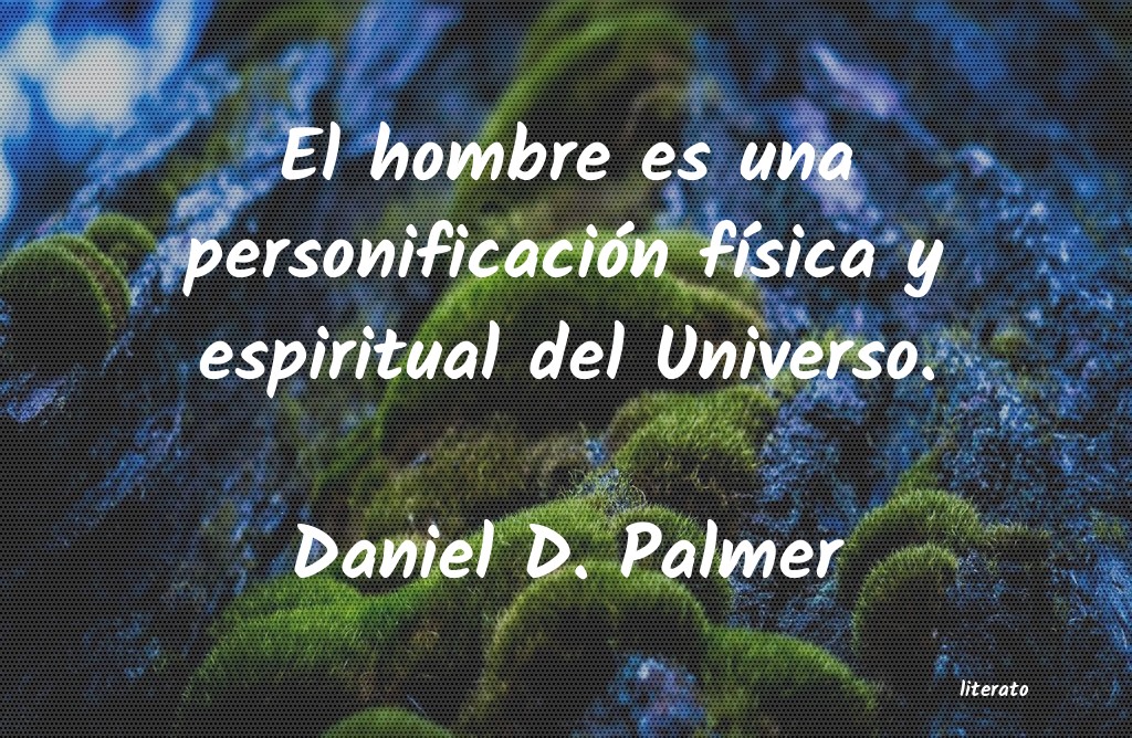 frases de Daniel D. Palmer