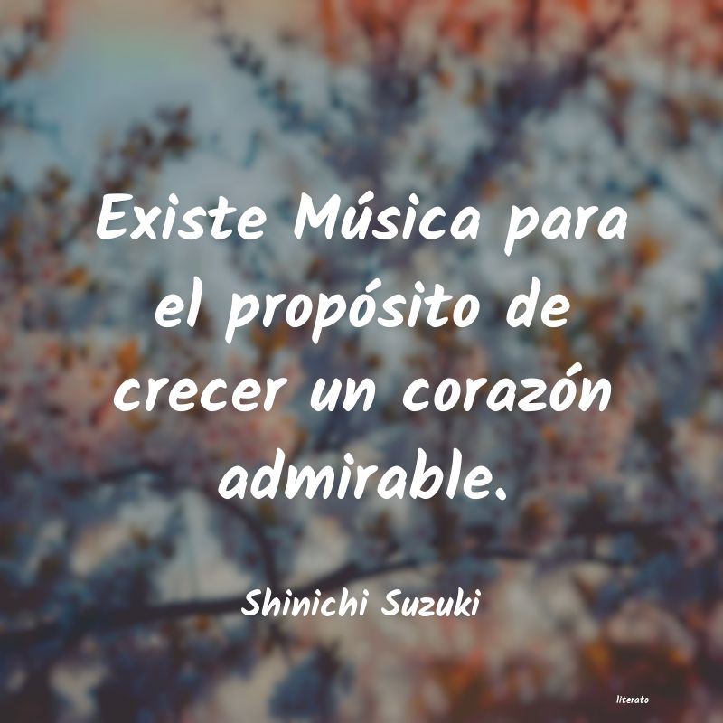 frases de Shinichi Suzuki