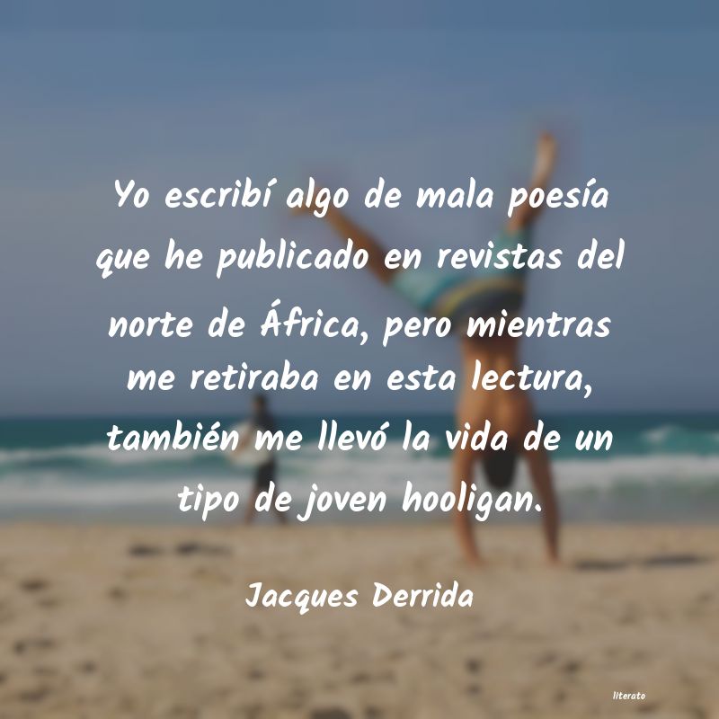 frases de Jacques Derrida
