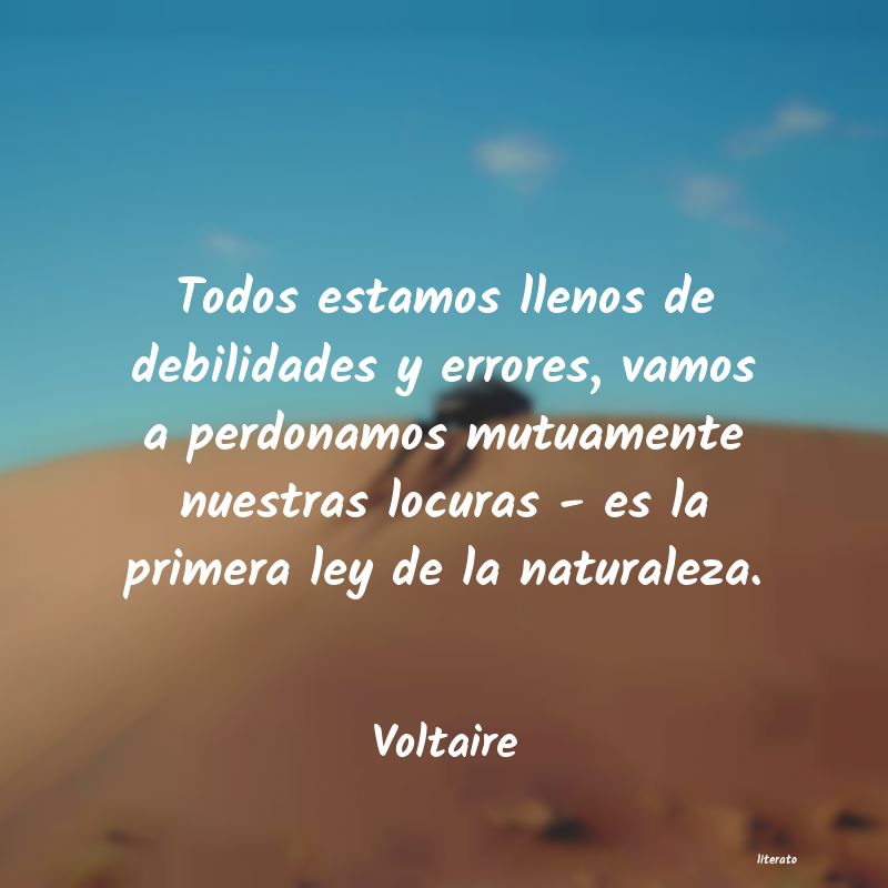 Frases de Voltaire