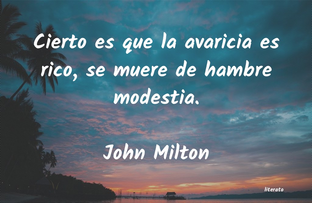 frases de John Milton