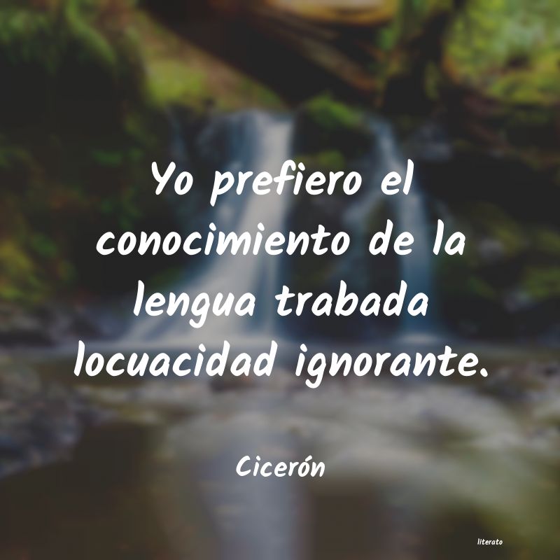 Frases de Cicerón