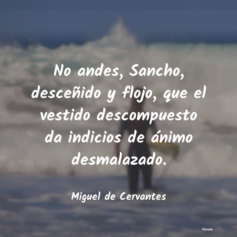 Frases de Miguel de Cervantes